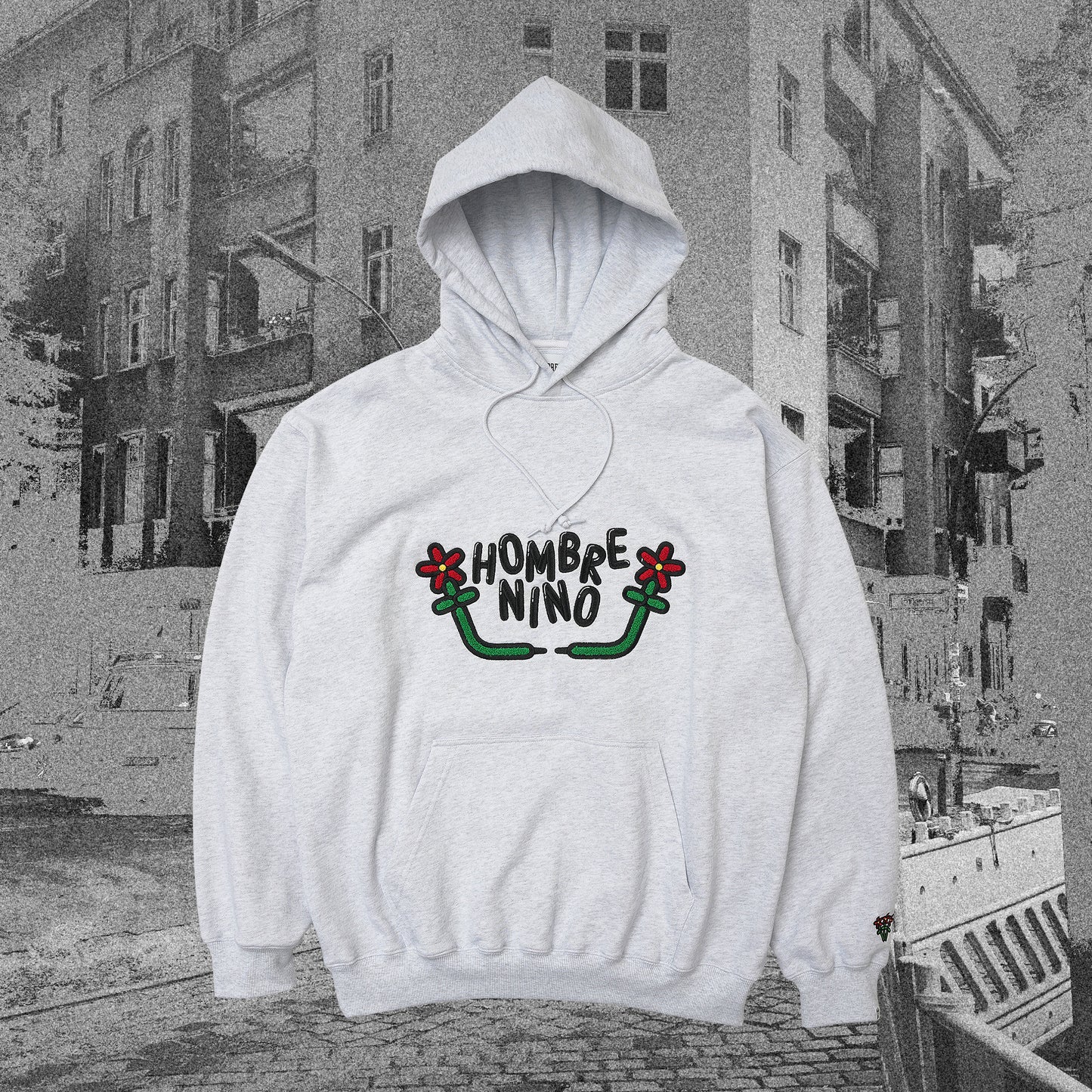 PULLOVER HOODIE (BALLOON FLOWERS)
