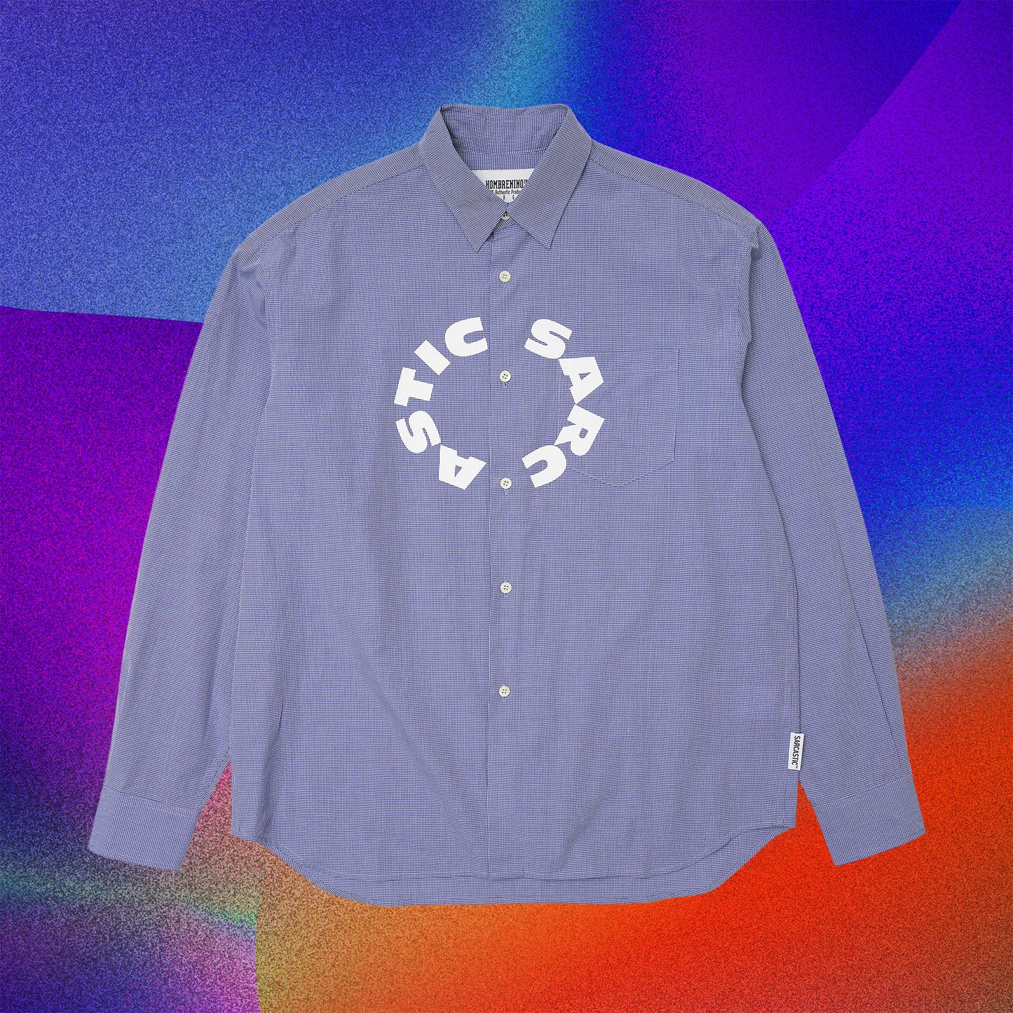 MICRO GINGHAM CIRCLE SHIRT