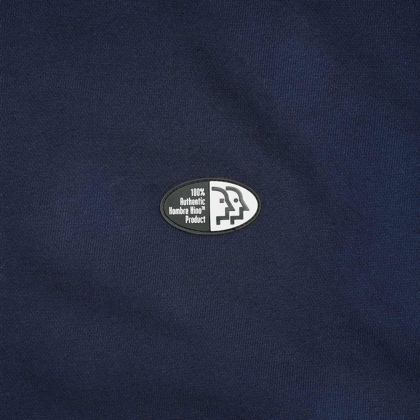 ZIP UP CREW NECK (RUBBER LOGO)