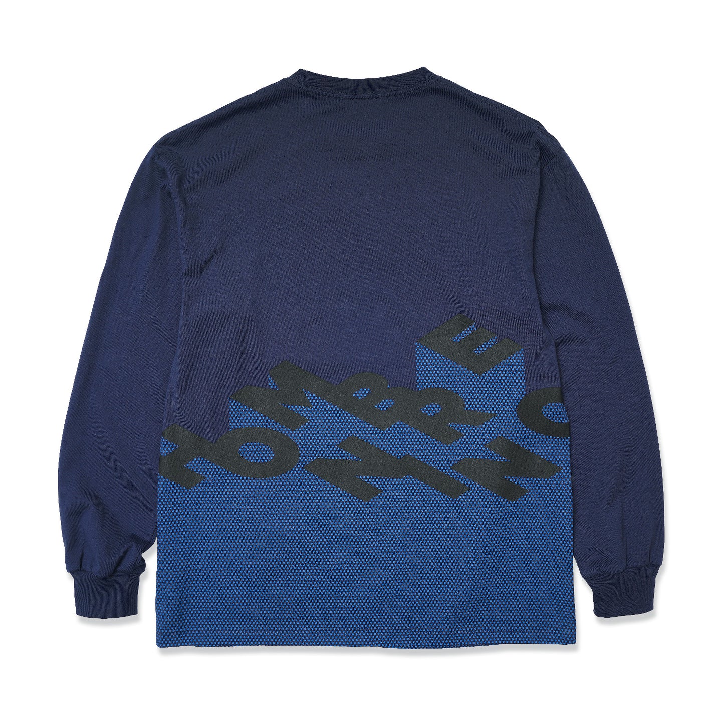 L/S PRINT TEE (BLOCK)