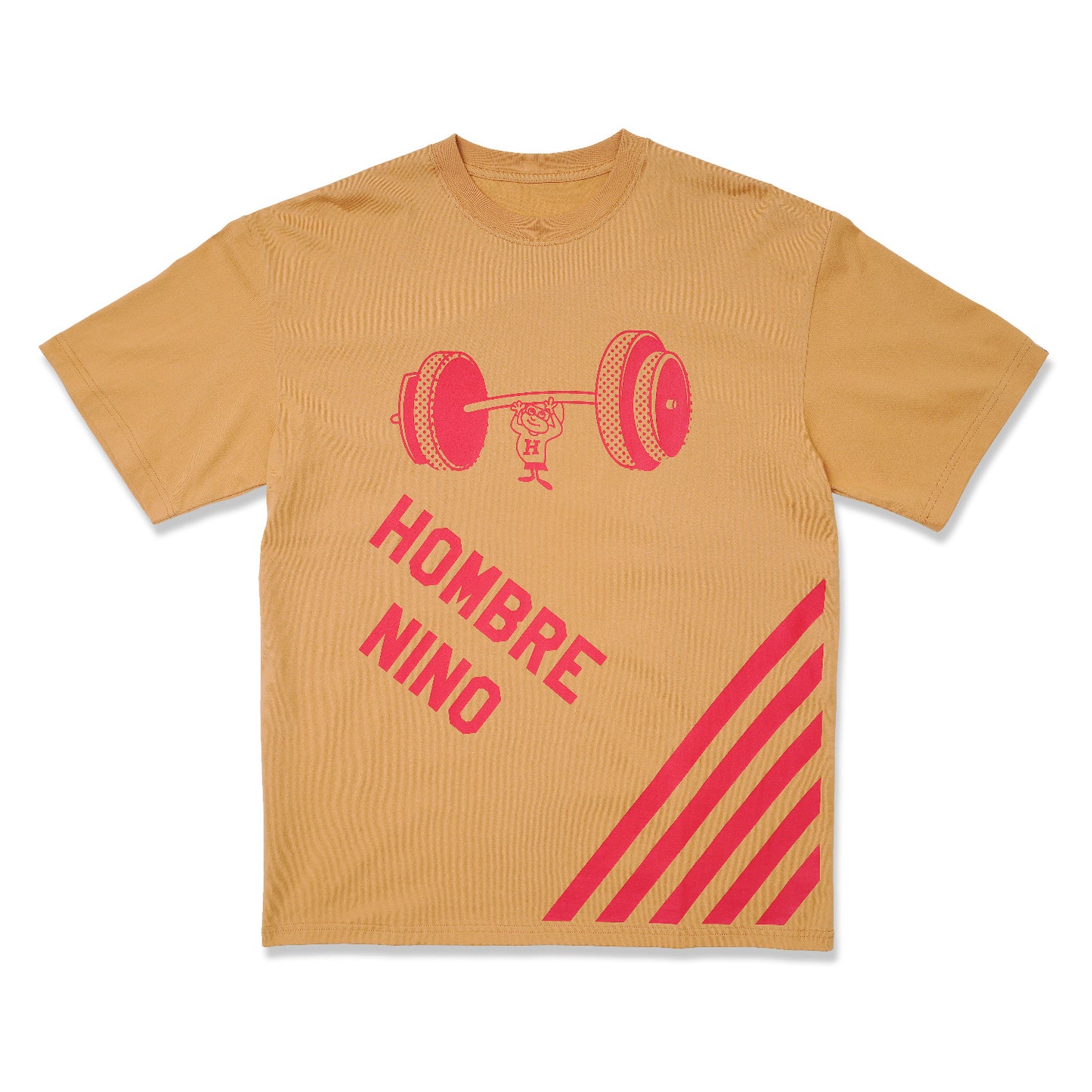 S/S PRINT TEE (BARBELL KUN)