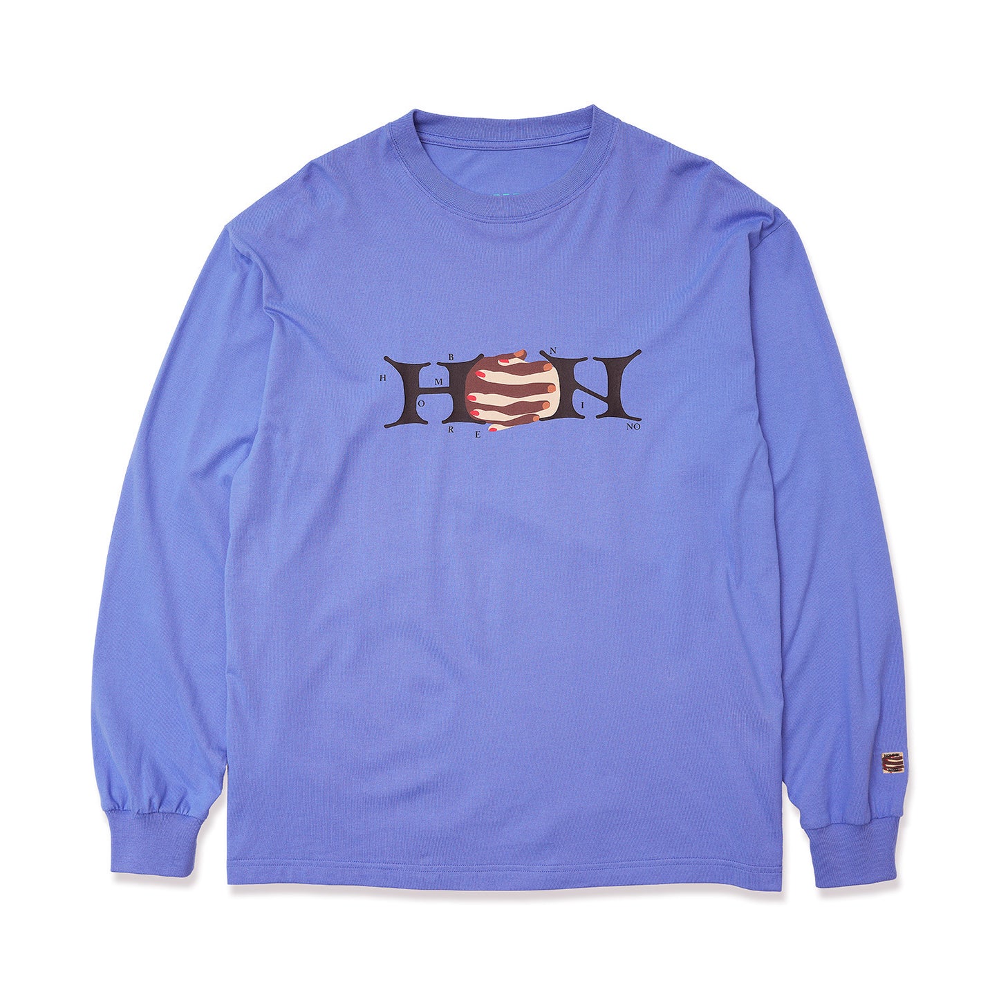 L/S PRINT TEE (HANDS)