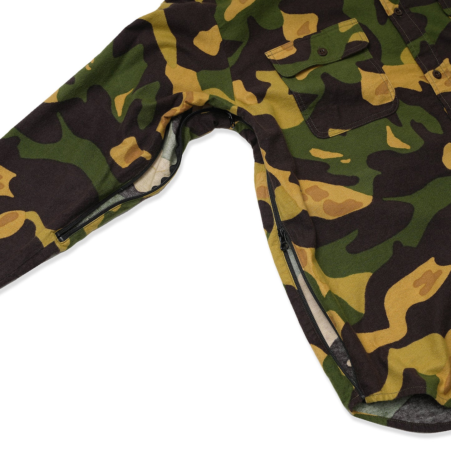 VENTILATION FLANNEL SHIRT CAMO