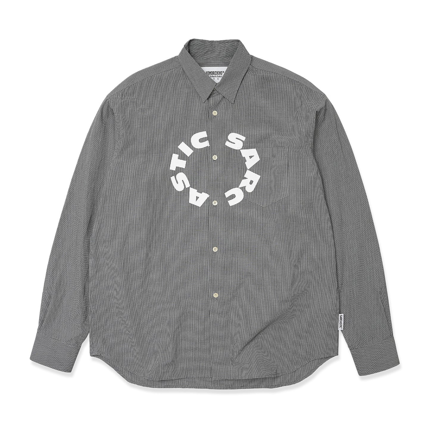 MICRO GINGHAM CIRCLE SHIRT