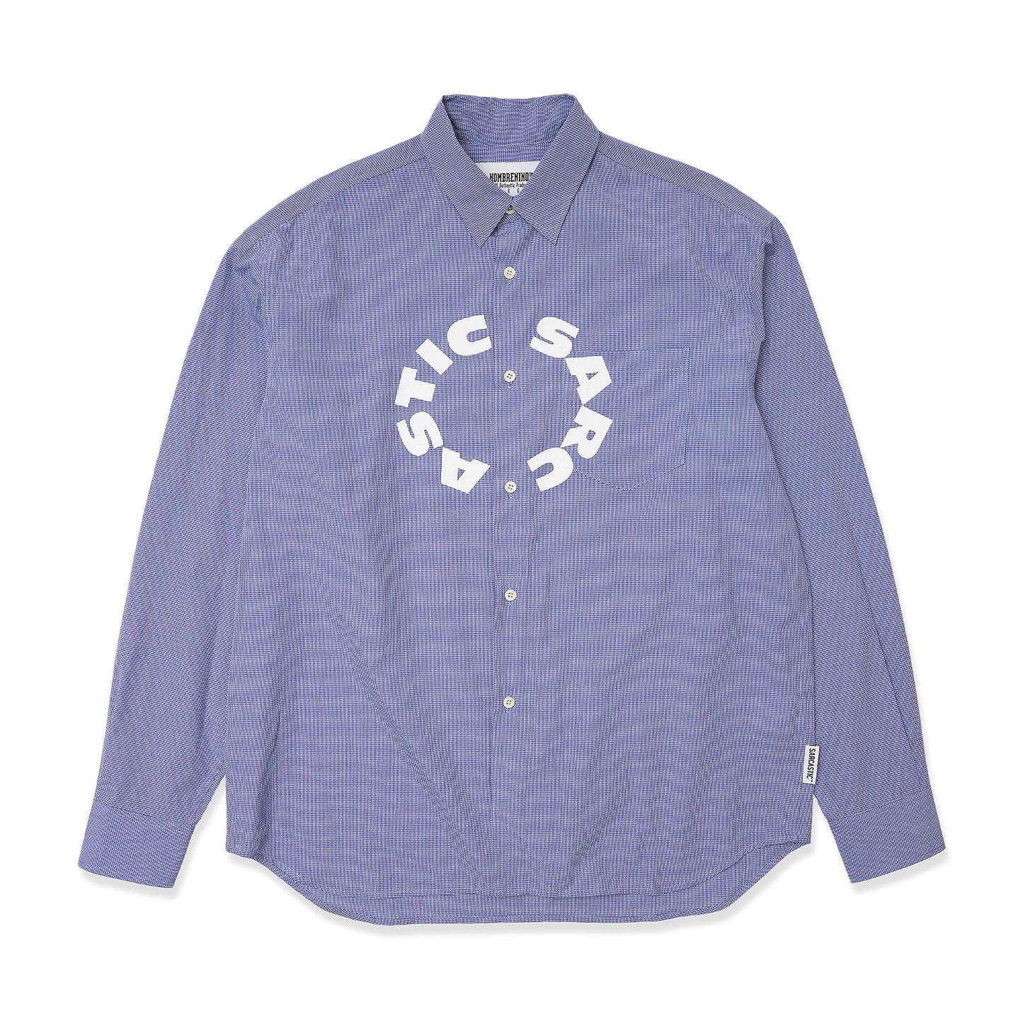 MICRO GINGHAM CIRCLE SHIRT