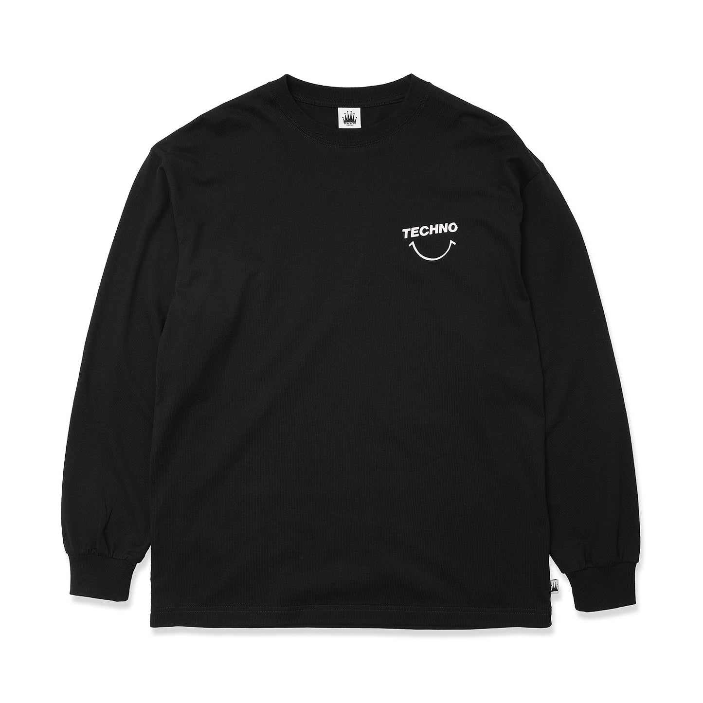 Techno Smile Long Sleeve Tee