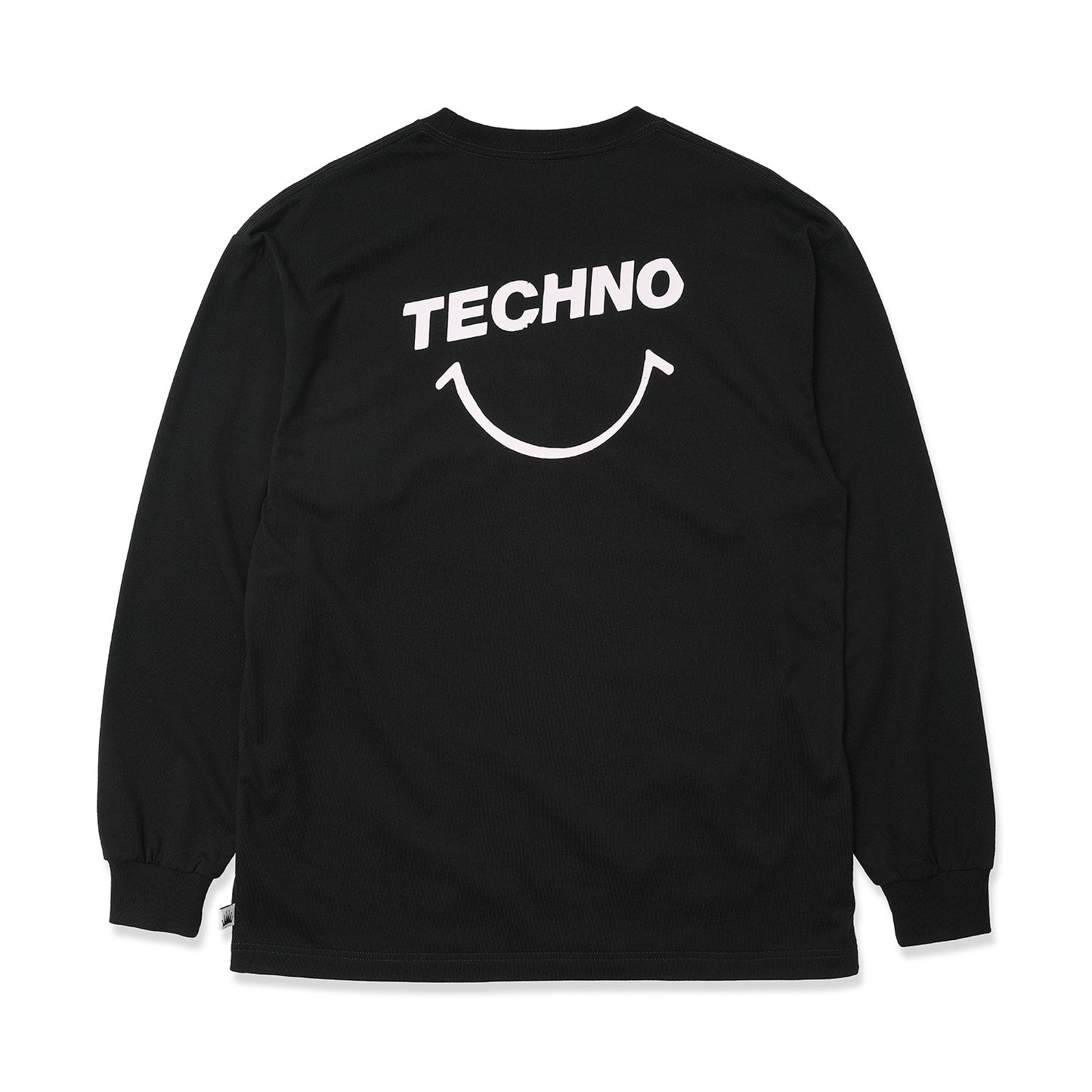 Techno Smile Long Sleeve Tee