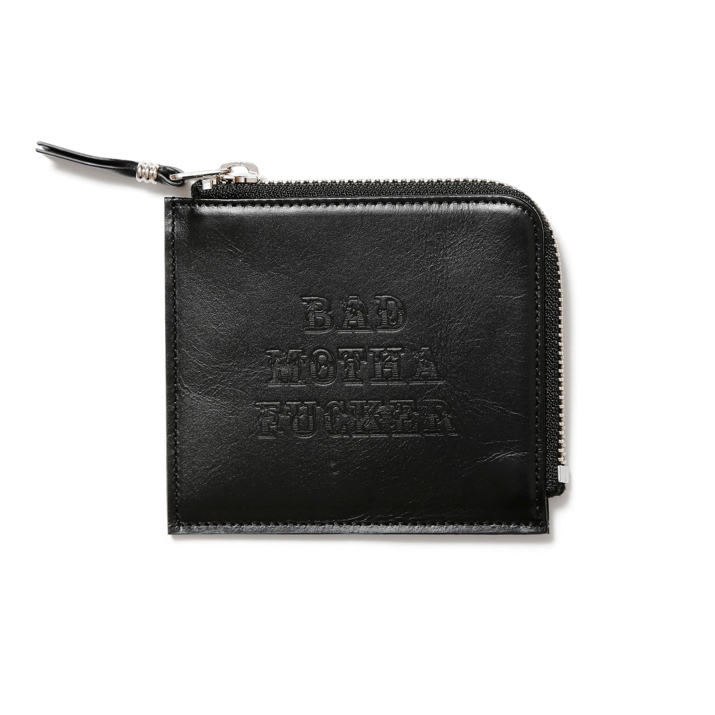 B.M.F ZIP LEATHER WALLET