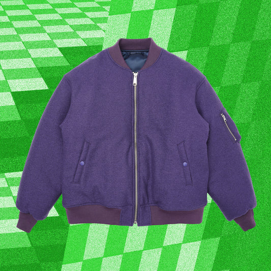 REVERSIBLE BOMBER JACKET