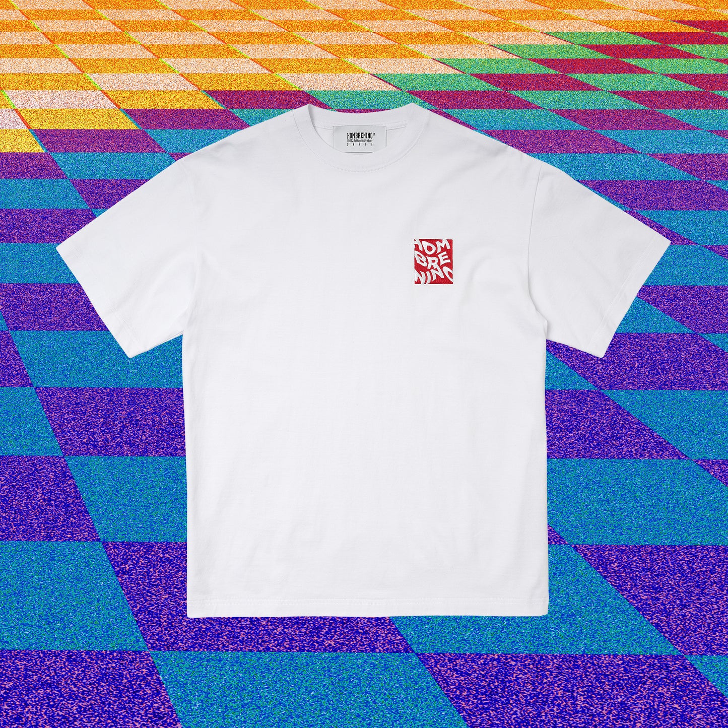 S/S PRINT TEE (SQUARE LOGO)