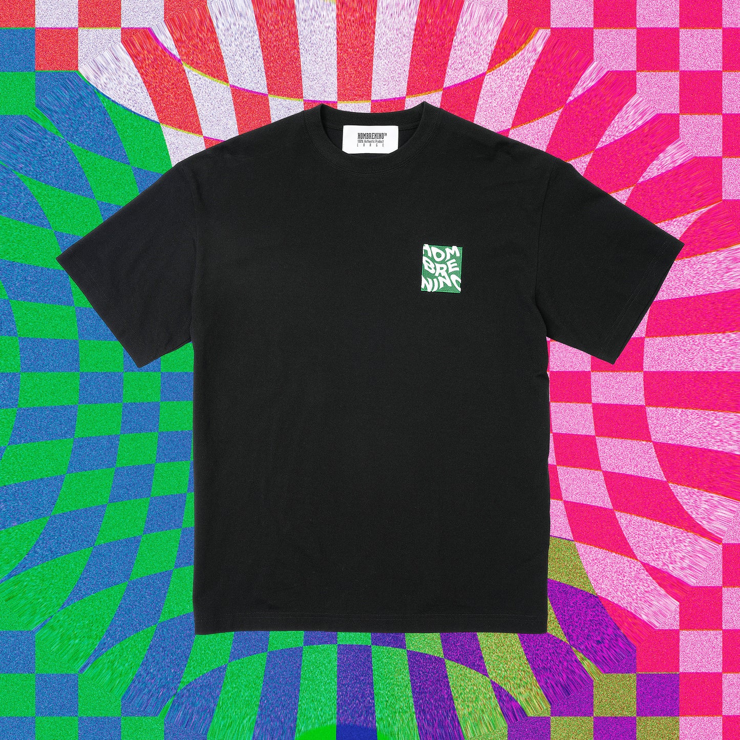 S/S PRINT TEE (SQUARE LOGO)