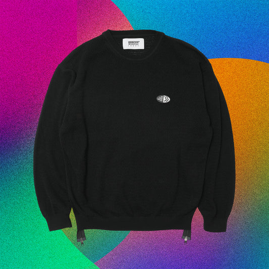 VENTILATION MESH SWEATER