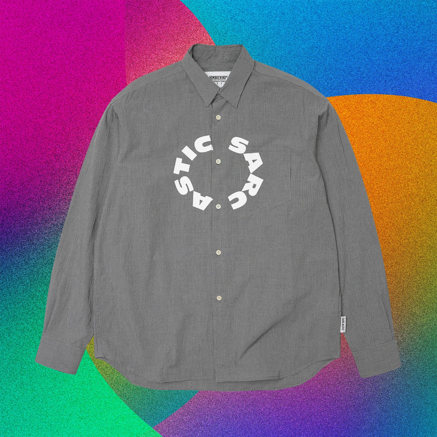 MICRO GINGHAM CIRCLE SHIRT