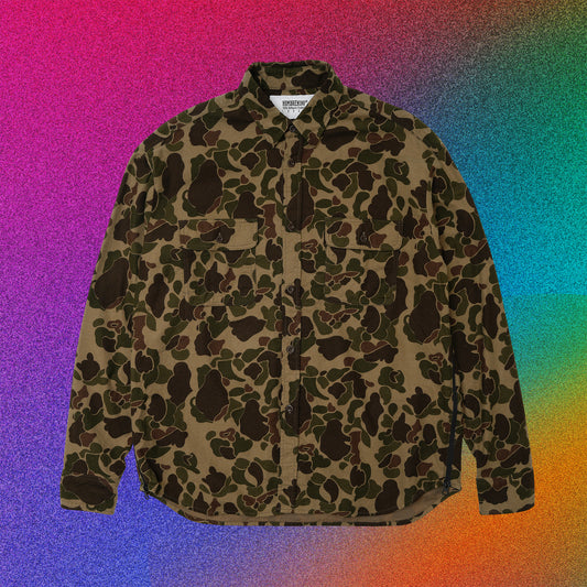 VENTILATION FLANNEL SHIRT CAMO