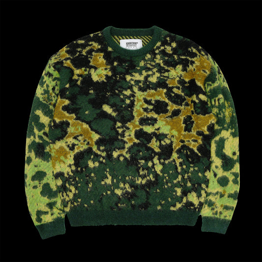 TIE DYE JACQUARD SWEATER
