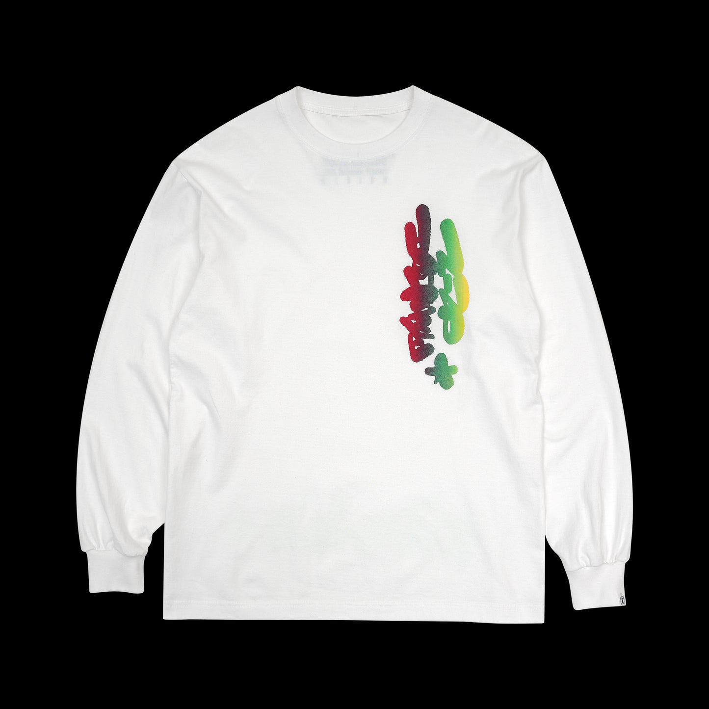 L/S PRINT TEE (FAT CAP)