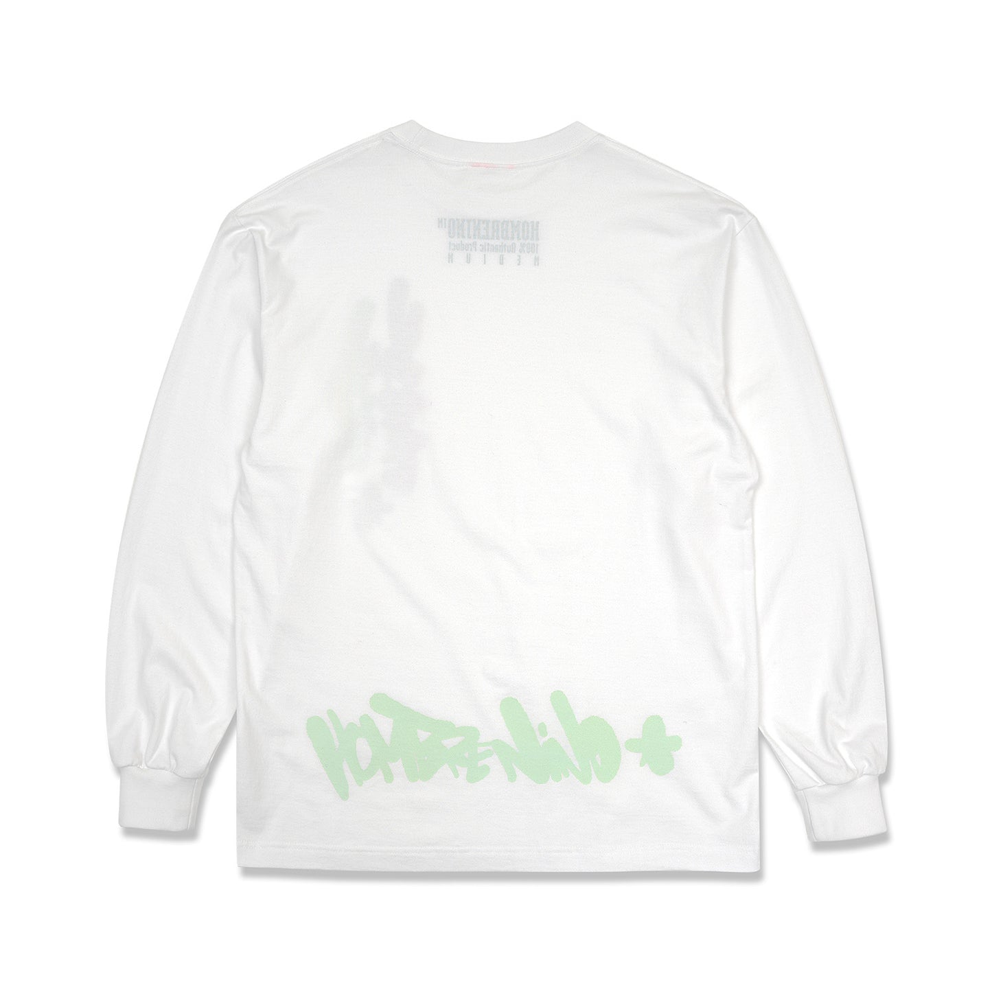 L/S PRINT TEE (FAT CAP)