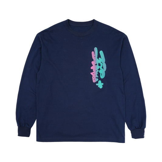 L/S PRINT TEE (FAT CAP)