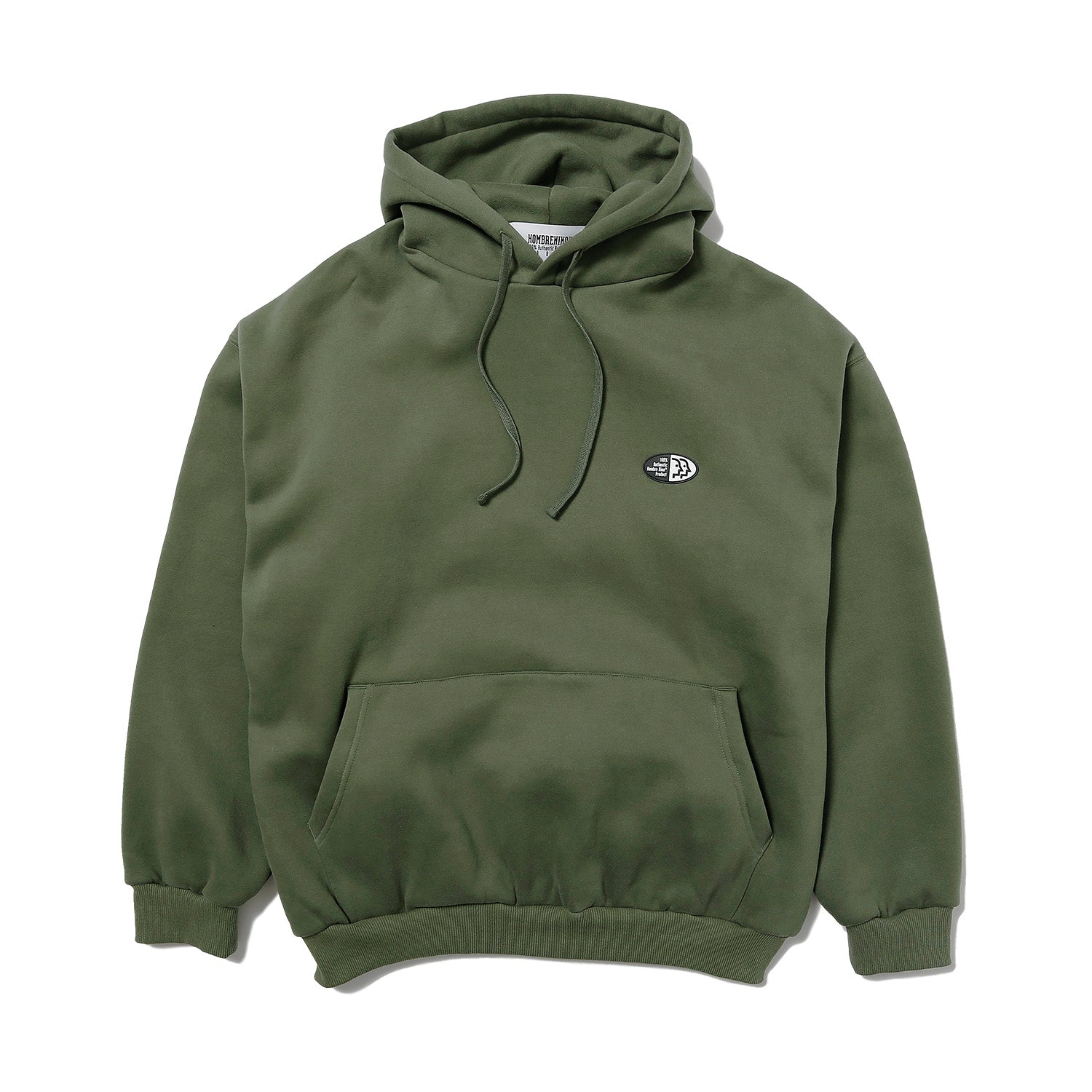 RUBBER LOGO HOODED PULLOVER