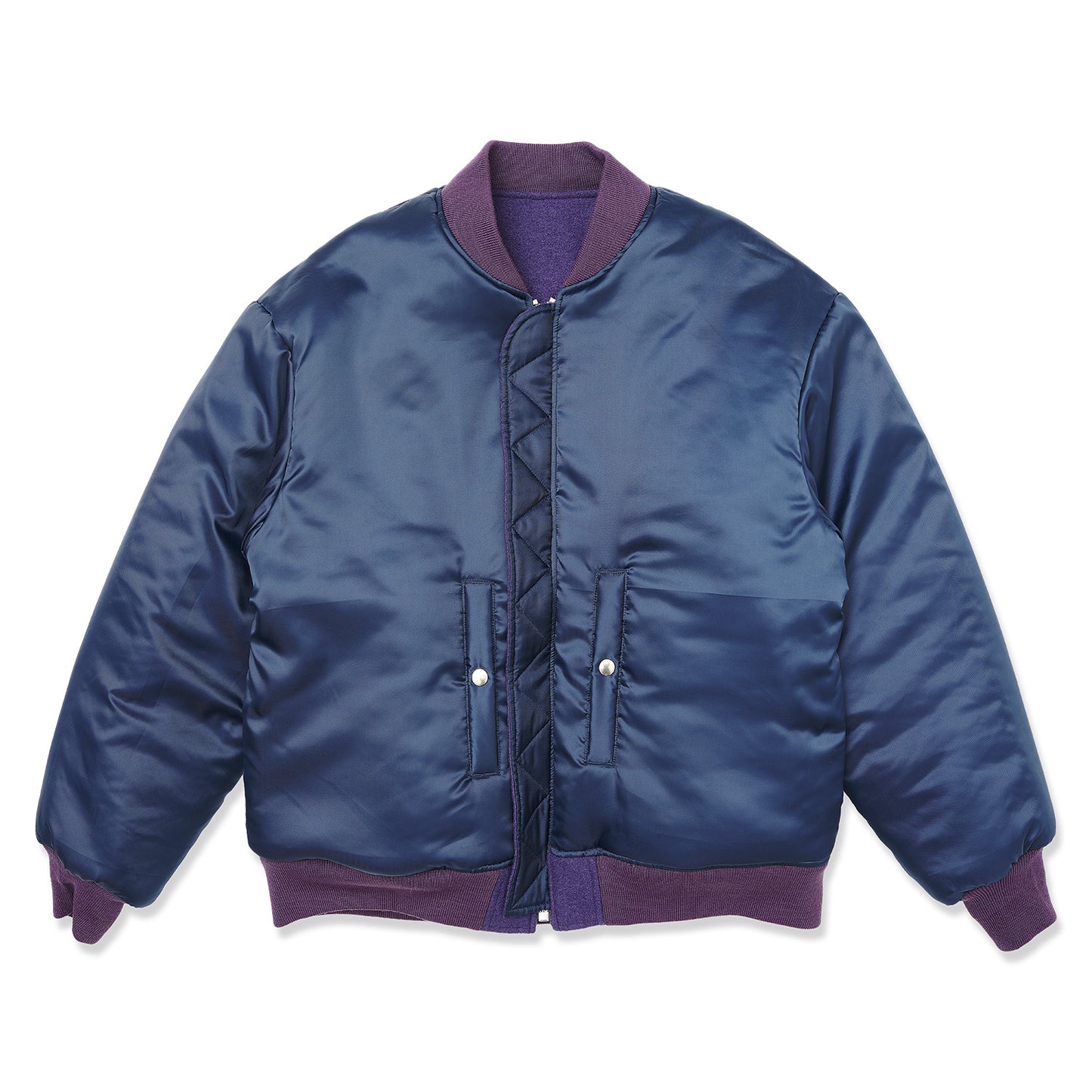 REVERSIBLE BOMBER JACKET