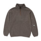 WOOL STAND COLLAR PULLOVER