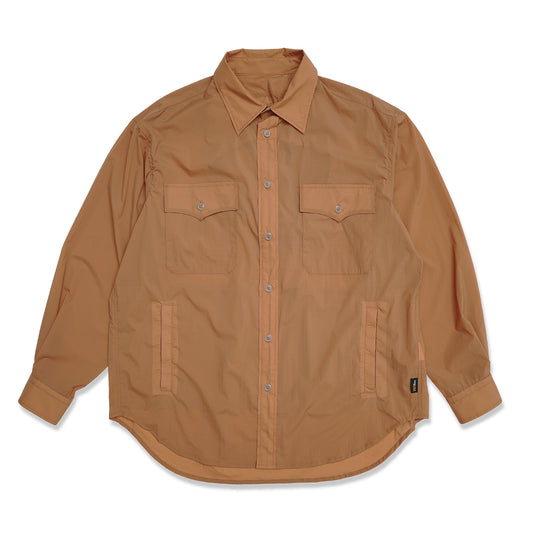 NYLON HOODED SHIRT