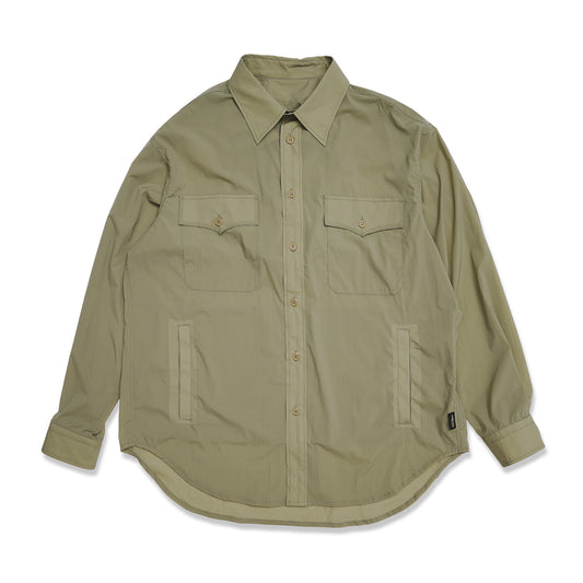 NYLON HOODED SHIRT