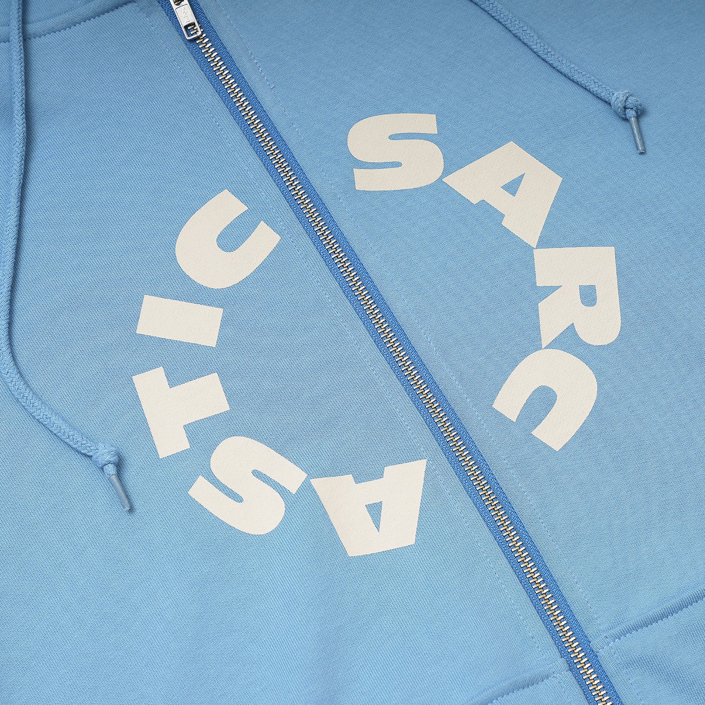 Circle Lined Hood Zip