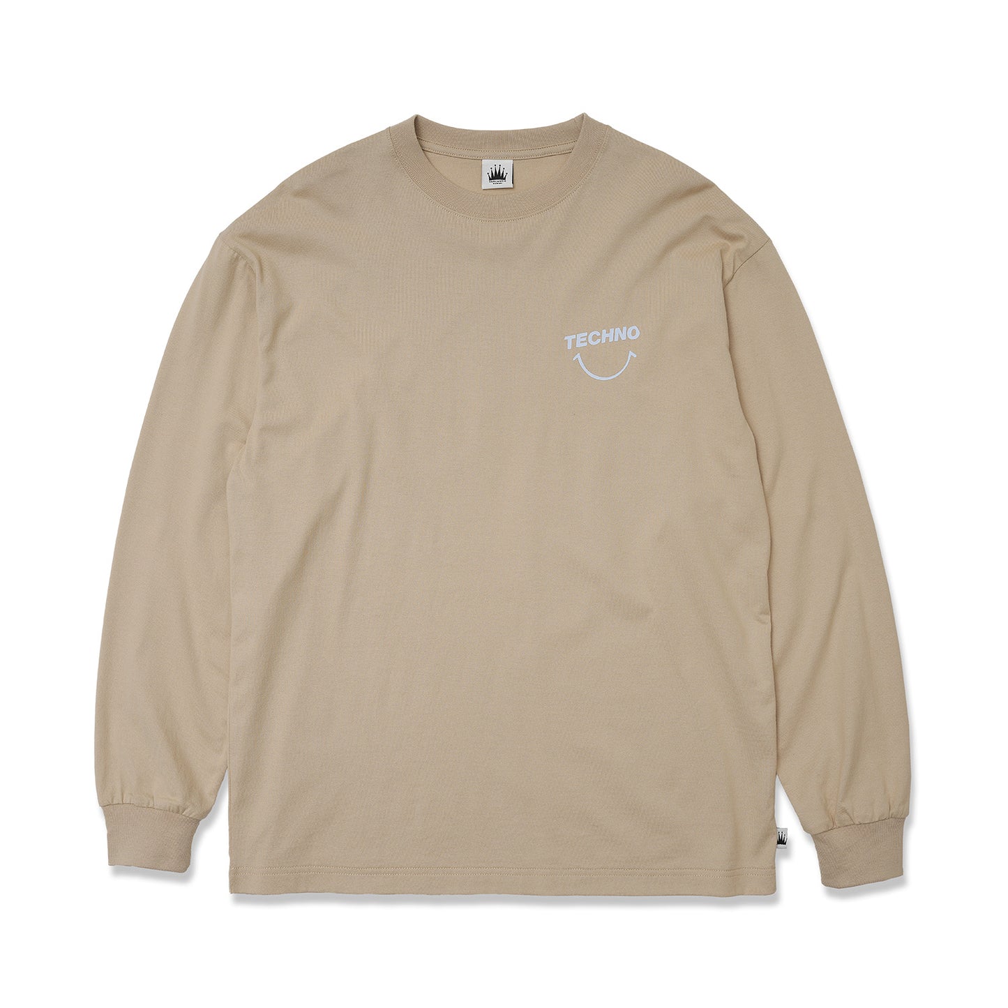 Techno Smile Long Sleeve Tee