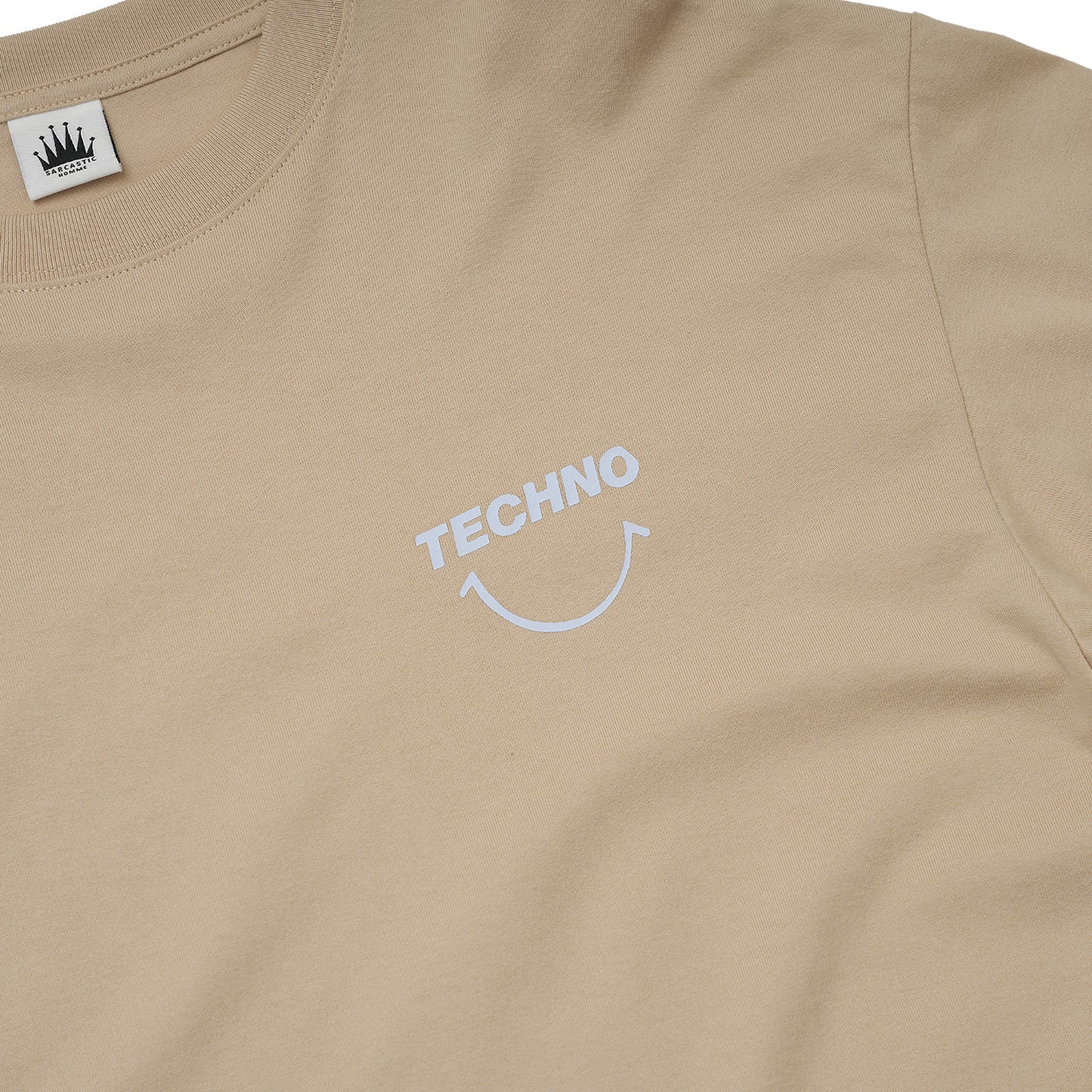 Techno Smile Long Sleeve Tee