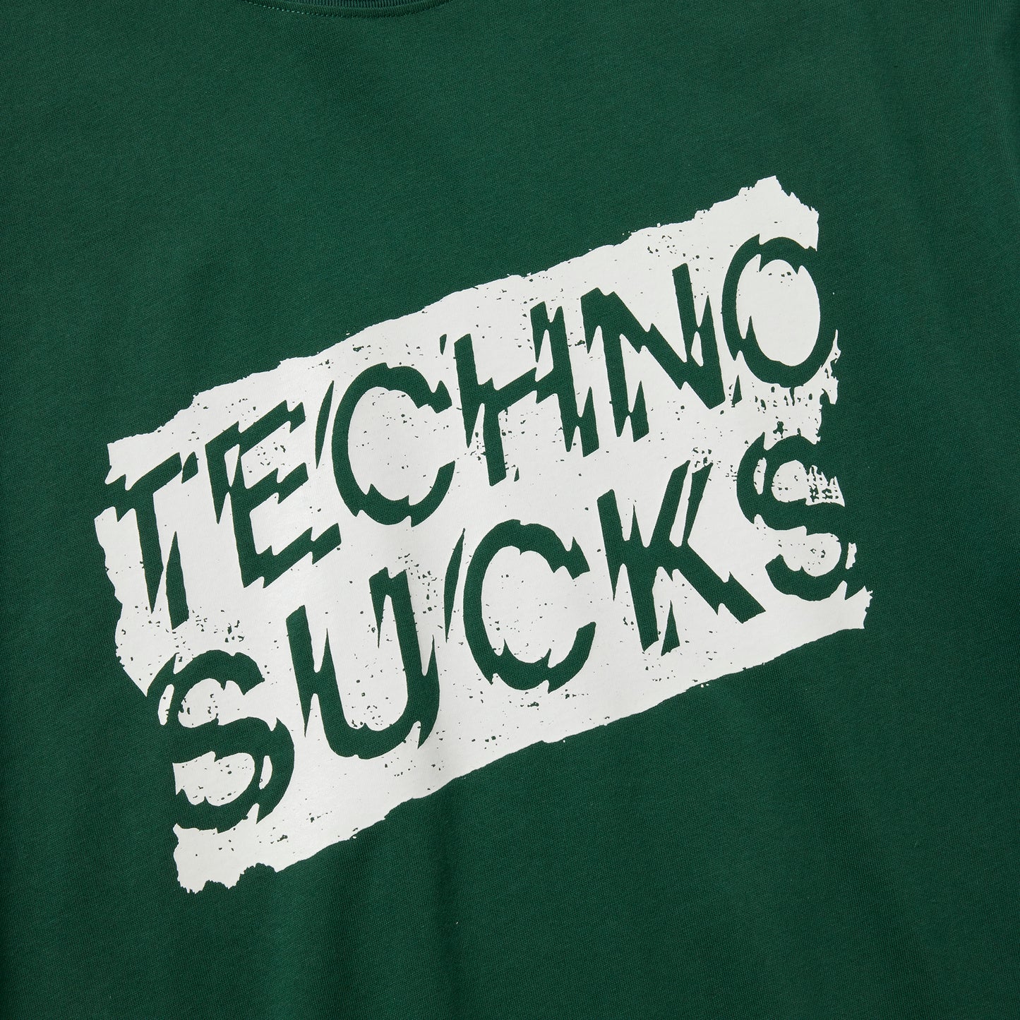 Techno Sucks Short Sleeve Tee