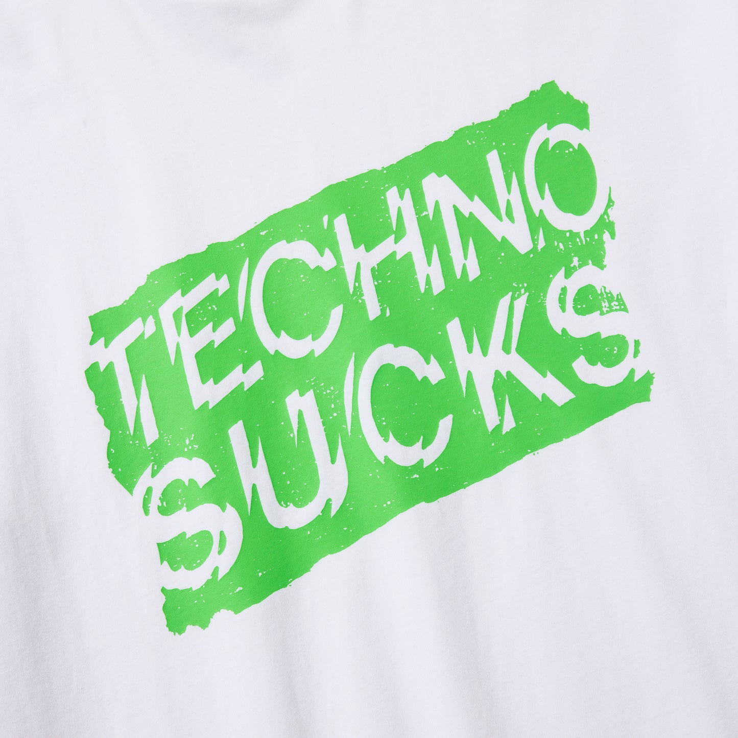 Techno Sucks Short Sleeve Tee