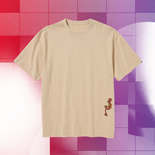 S/S PRINT TEE (BLOCKHEADS)