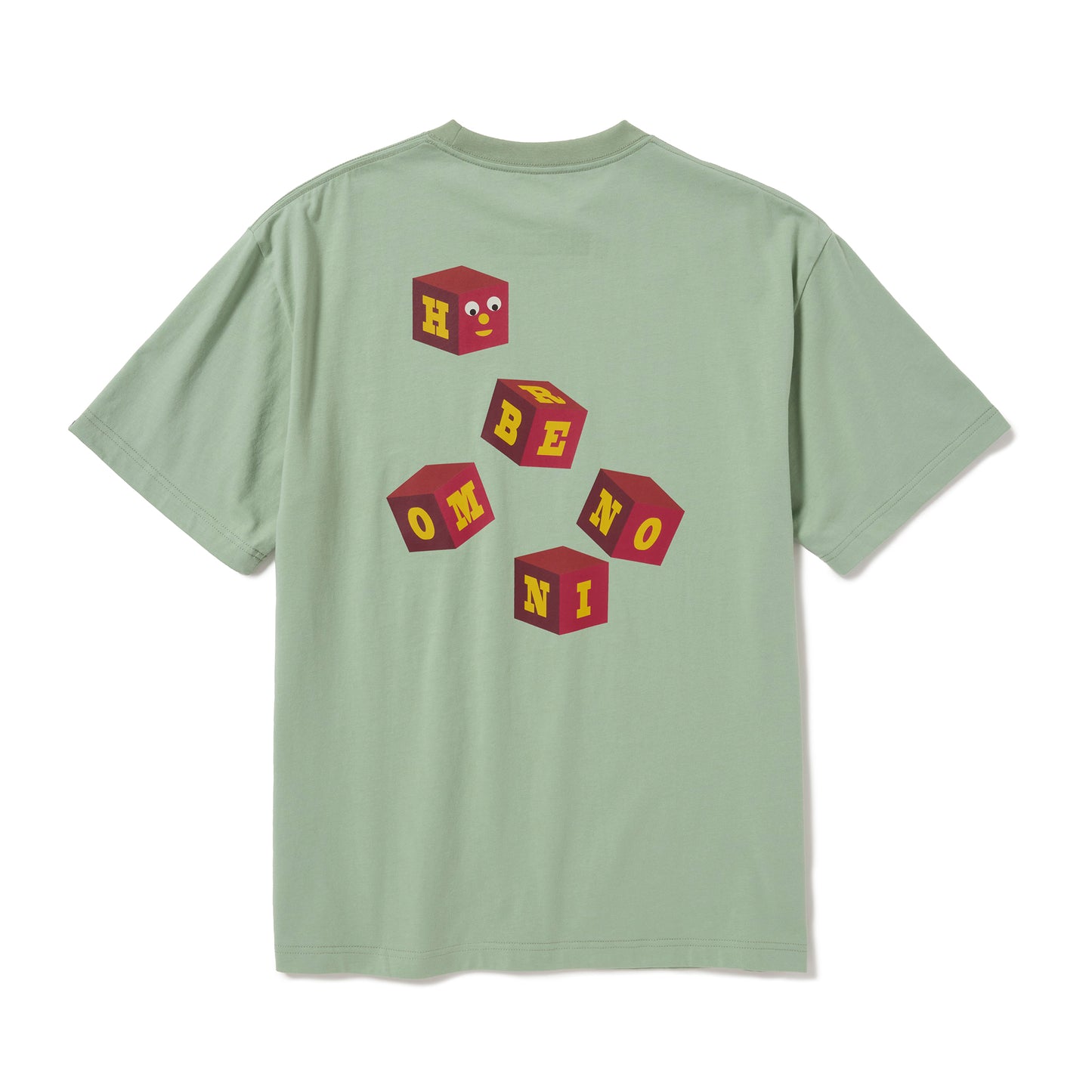 S/S PRINT TEE (BLOCKHEADS)