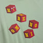 S/S PRINT TEE (BLOCKHEADS)