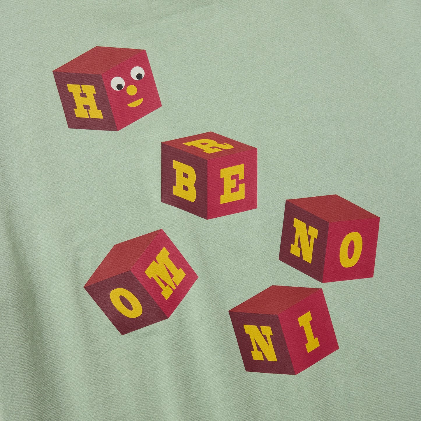 S/S PRINT TEE (BLOCKHEADS)