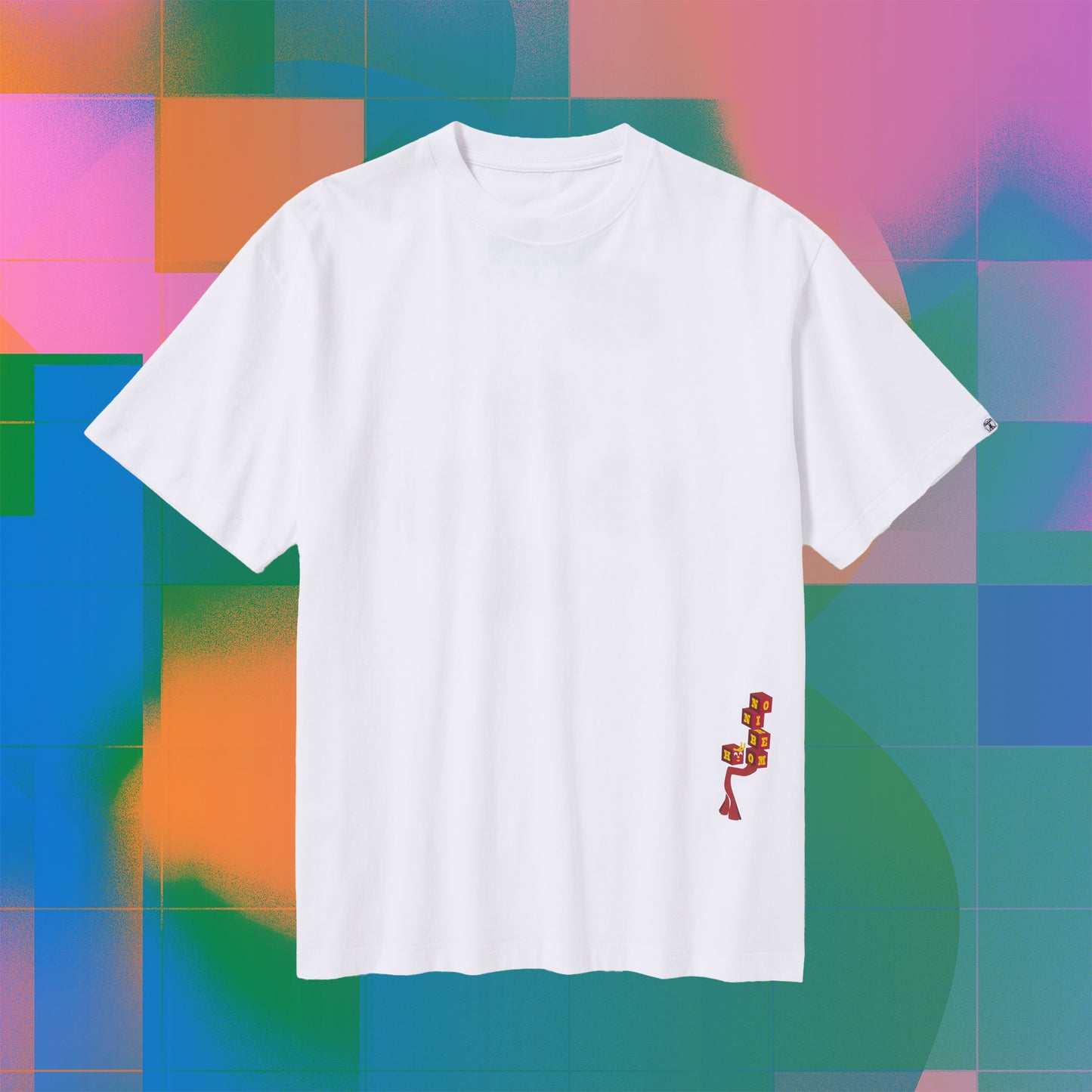 S/S PRINT TEE (BLOCKHEADS)