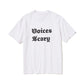 S/S PRINT TEE (VOICES SCARY)