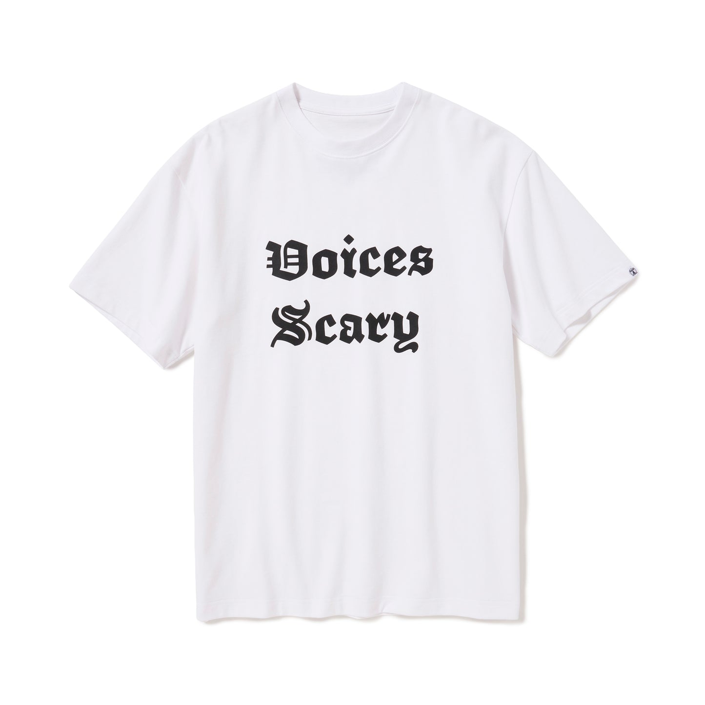 S/S PRINT TEE (VOICES SCARY)
