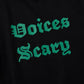 S/S PRINT TEE (VOICES SCARY)