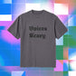 S/S PRINT TEE (VOICES SCARY)