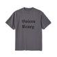 S/S PRINT TEE (VOICES SCARY)